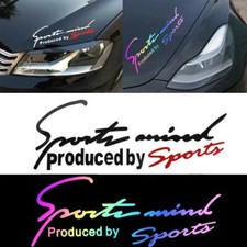 Sport Mind Produced By Sports Headlight Eyebrow Eyelid Car Body Racing Stickers