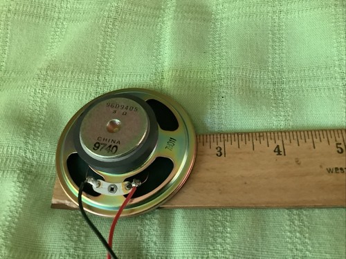 Foster 2.5” Inch Transistor Radio Replacement Speaker 8ohms 2 Watts - Picture 2 of 2