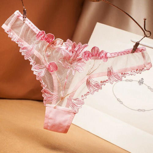Women Crotchless Lingerie Underwear G-string Sexy Panties Briefs Thongs Knickers - Picture 25 of 26