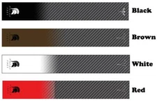 White Water Archery Molon Labe Spartan Helmet Carbon Fiber Fade 1 Arrow Wraps