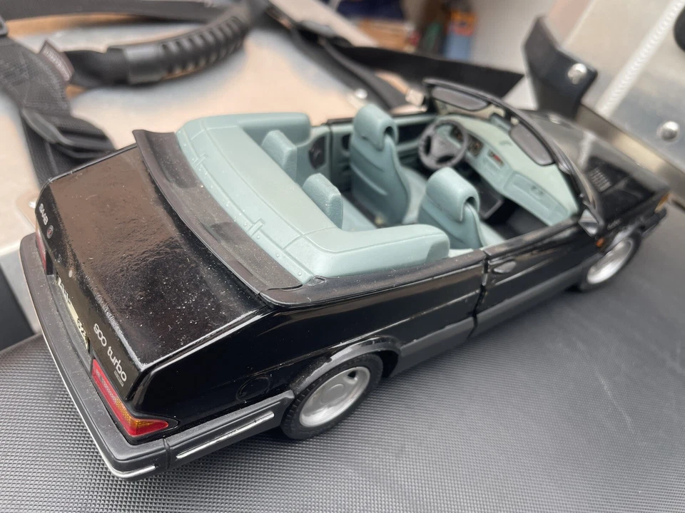 SAAB 900 TURBO CABRIOLET MARCA ANSON SCALA 1:18  - Immagine 4 di 4