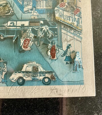 Charles Fazzino On Broadway & Atlantic City 3D Pop Up Art
