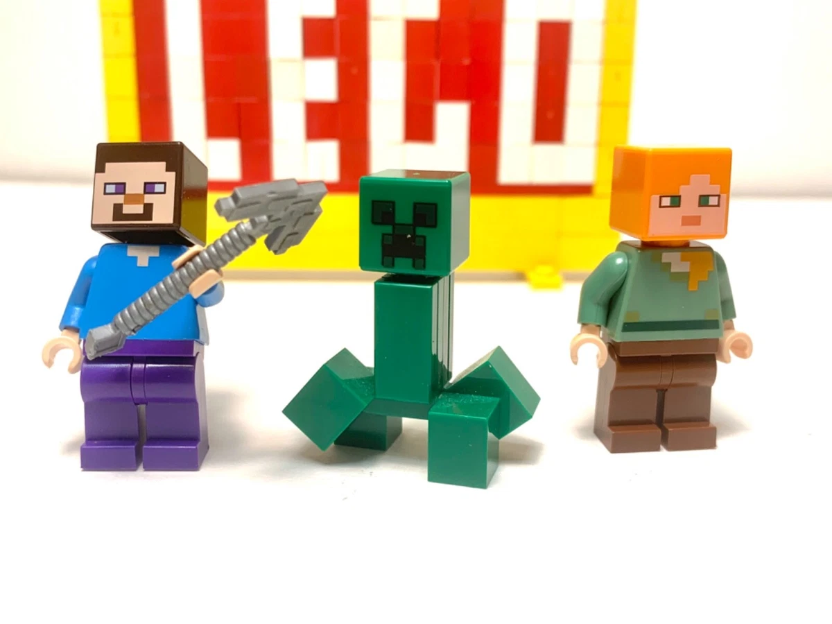 Lego steve outlet and creeper