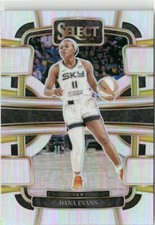 2023-24 Panini Select WNBA Silver Prizm Dana Evans Chicago Sky #73 Parallel
