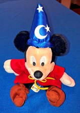 Disney Parks Fantasia Mickey Mouse The Sorcerer's Apprentice Stuffed Plush 13 in