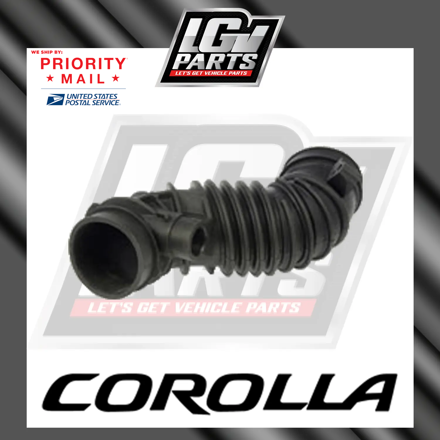 NEW INTAKE AIR HOSE FOR 2004-2008 TOYOTA COROLLA 1ZZ-FE-image