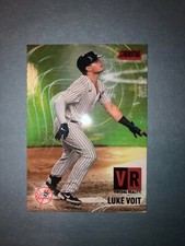 2021 TOPPS STADIUM CLUB BASEBALL CARD VIRTUAL REALITY RED FOIL LUKE VOIT #VR-8