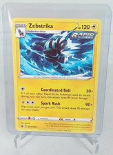 zebstrika pokemon card Pokemon Card Japanese Zebstrika 029/086 sv11W U TCG