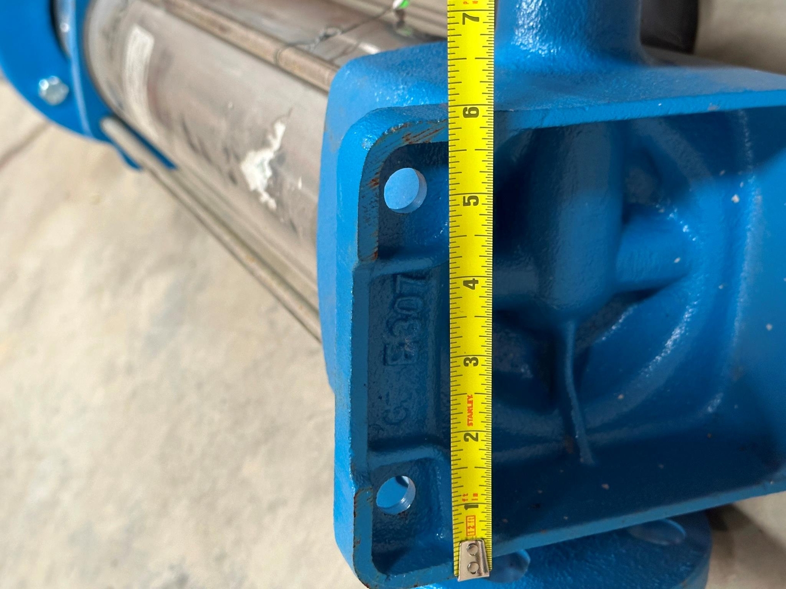 Goulds eSV 7.5HP 360PSI Vertical Water Pump w/ 230V 460V Baldor