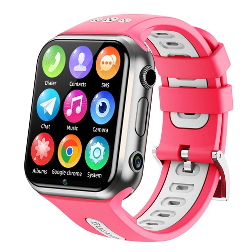 4G WIFI Kids Smartwatches IPS Screen SOS Wrist Smart Phone Watch for Boy Girl - 第 1/15 張圖片