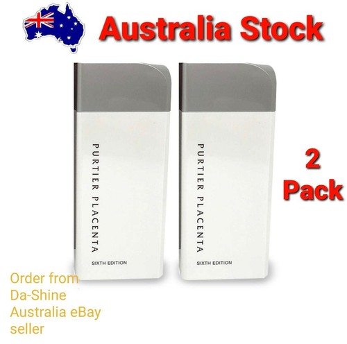 2x Purtier Placenta 6th Edition Live Stem Cell Therapy. EXPRESS DELIVERY