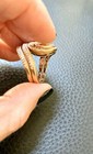 $6,300 H. Stern IRIS 18K Rose Pink Gold Pave Diamonds Designer Ring 6.5 ...