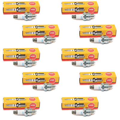 Zündkerze 10 X NGK CMR6A für Freisschneider Motorsense Sense Dolmar Champion RY4