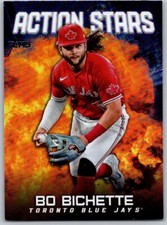 2023 Topps Update Action Stars #AS26 Bo Bichette (slight corner ding)
