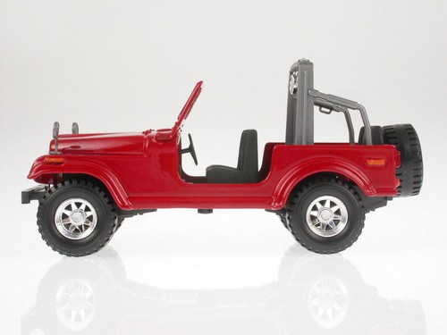 Jeep Wrangler rojo coche en miniatura 18-22033 Bburago 1/24 - Imagen 2 de 3