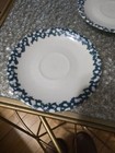 6.5" Saucer Folk Craft Moose Country Tienshan Green Sponge Lodge Cabin Stoneware — photo 9