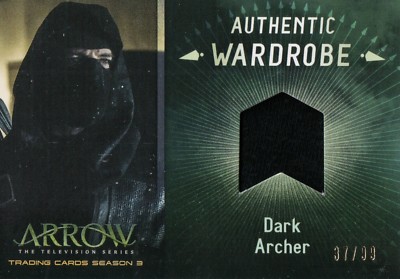 Arrow Season 3, Dark Archer Wardrobe Card M08 #37/99
