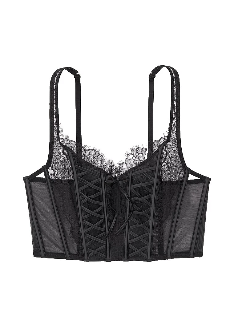 Victoria's Secret Black Corsets & Bustiers for Women