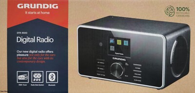 GRUNDIG DTR 4500 DAB+ Digital Radio schwarz OVP