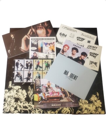 Stray Kids 5-STAR、樂-STAR、ATE、MAXIDENT Stray Kids, Skz Album Merch. 10pc, Maxident, 5.Star & Ate. K-Pop