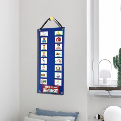 Kinder Täglicher visueller Zeitplan 70 Stück visuelle Zeitplankarten für Zuhause