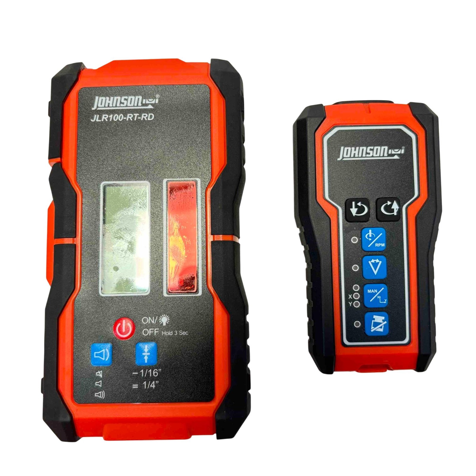 Johnson Level & Tool JLR100-RT-RD Dual Slope Rotary Laser Level Kit