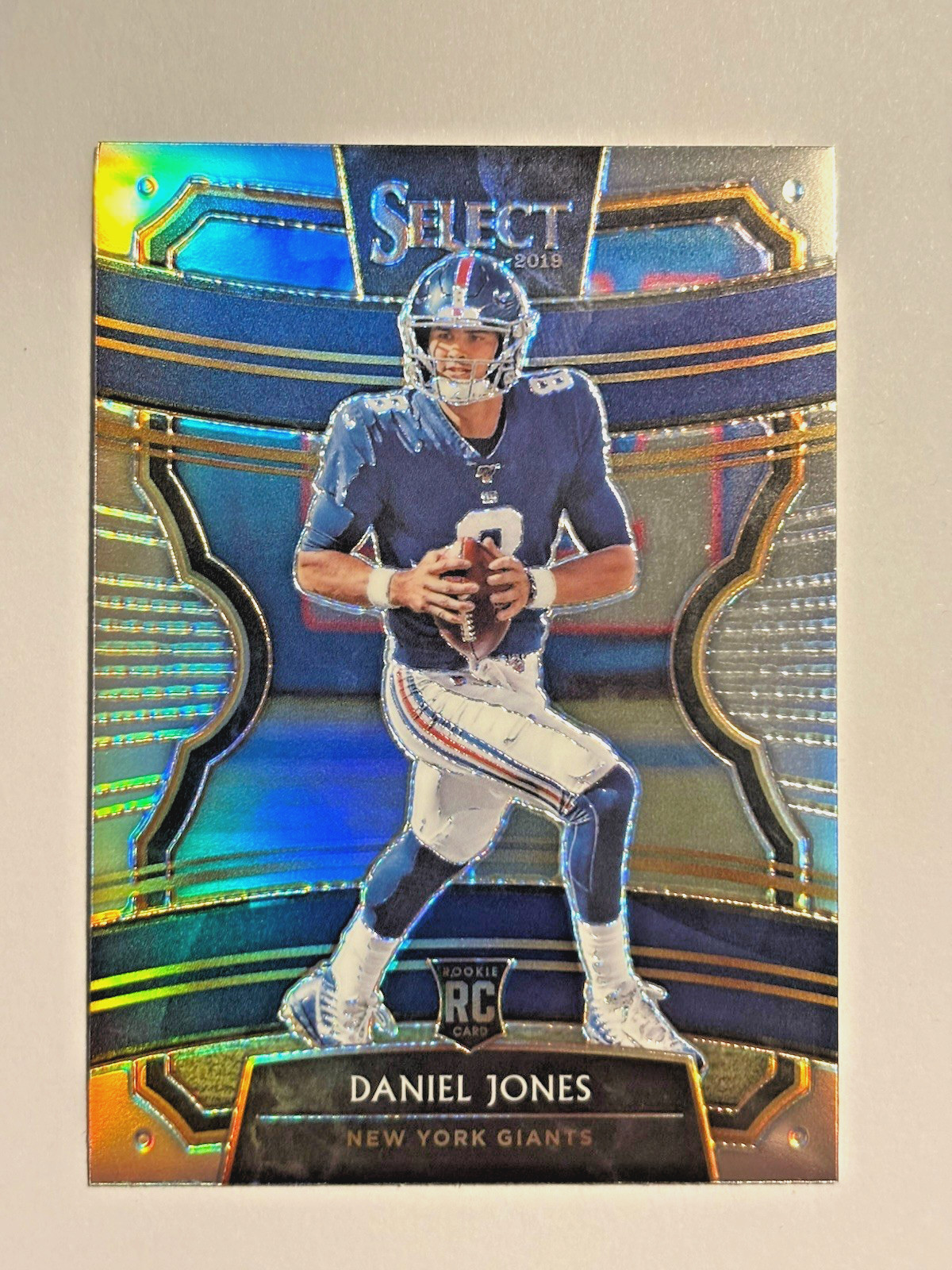 2019 DANIEL JONES PANINI SILVER PRIZM + P&P /99 INDIANAPOLIS COLTS RC