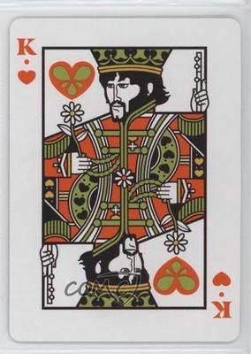 2023 Theory11 The Beatles Playing Cards Orange Back King of Hearts #KH 0kb5