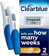 CLEARBLUE PREGNANCY TEST - DIGITAL WITH WEEKS INDICATOR, THE ONLY TEST THAT TELL