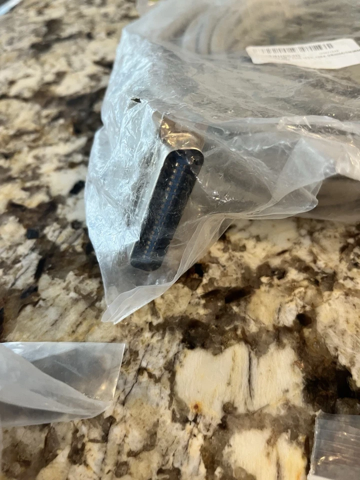 25FT DB25 25-Pin IEEE1284 Male to Female Parallel Extension Cable Gray Cord - Image 3 of 4