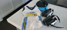 Build a bear bab nba basketball Outfit jersey shorts cap shoes,DENVER NUGGETS