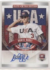2015 Elite Extra Edition USA Baseball 18U Signatures 48/49 Daniel Bakst Auto fm0