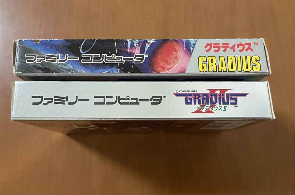 Lote 2 SFC Gradius 1 2 Nintendo Famicom KONAMI Japón Shooting Game NTSC-J NES - Imagen 3 de 4