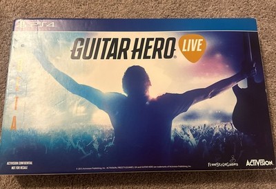 PS4 Guitar Hero Live Guitar Dongle & Strap New Unused