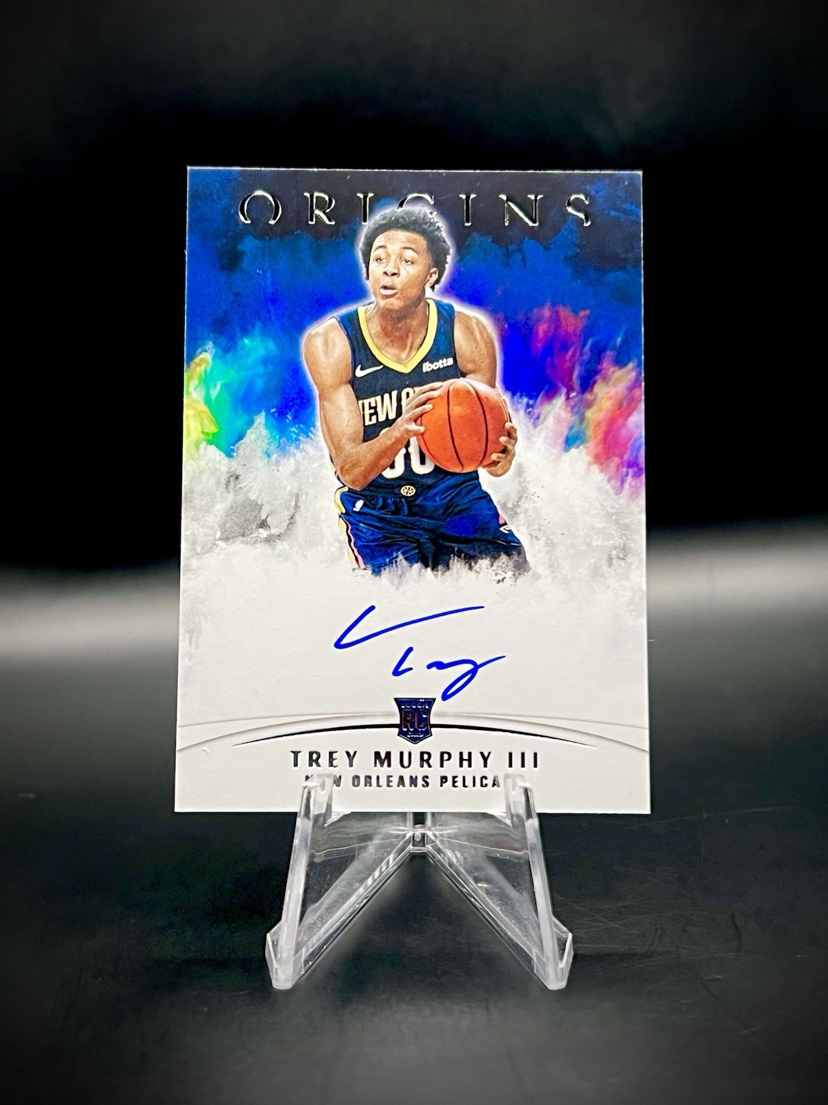 💙2021-22 Panini Origins Trey Murphy III Rookie Auto RC On Card!