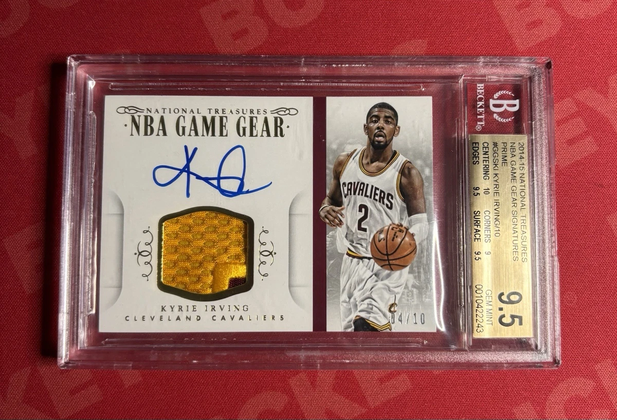 Kyrie Irving Grade 9.5 Basketball Serial Numbered Sports Trading 