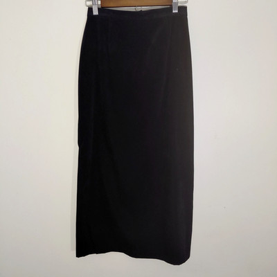 VTG Notations 90s Velvet Goth Maxi Skirt PS Romantic Vampire / Whimsigoth Style