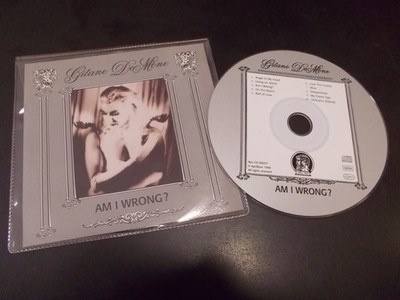 Gitane DeMone   Am I Wrong? CD PROMO Apollyon   Apo CD98037