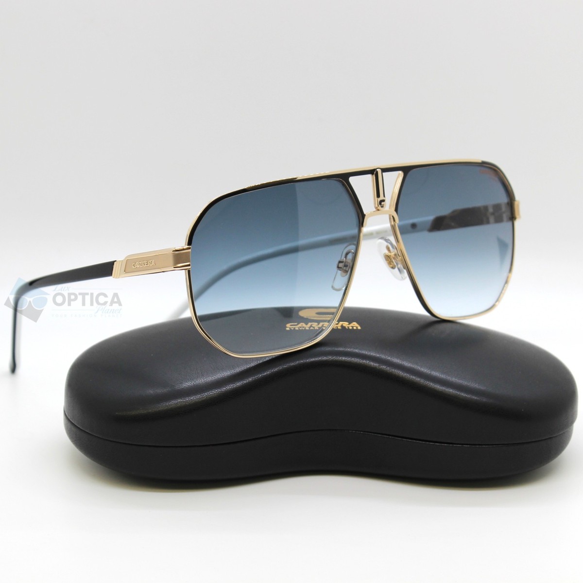 NEW Carrera 1062/S Sunglasses Metal Navigator Black Gold  display picture 1