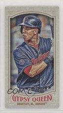 2016 Topps Gypsy Queen SP Image Variation Mini Michael Brantley (Batting) m1u