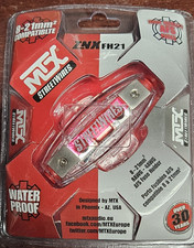 MTX STREETWIRES ZNXFH21 Waterproof Fuse Holder W/ 5-80AMP Fuses