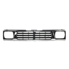 For 1993-1996 Mighty Max Front Center Grills Chrome Plastic MB912682 MI1200117 Q