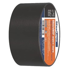 Shurtape 105463 Ducttape, Black, 60-1/8Ydl, 2-7/8Inw