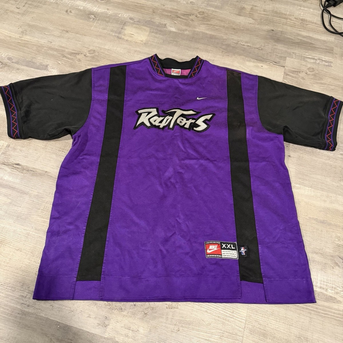Vintage Nike Toronto Raptors Shooting Shirt Warm Up Vince Carter