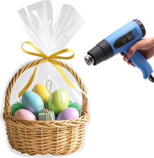 Shrink Wrap Bags,14X18 Inches Clear Shrink Wrap 20 Pack PVC Heat Shrink Bags for