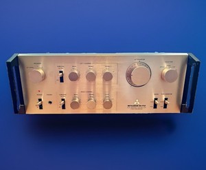 👉 Vintage 👈 Mitsubishi DA-P10 Stereo Preamplifier, Tested Working,