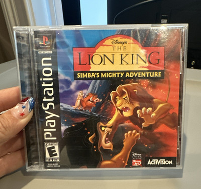 Activision Disney's The Lion King: Simba's Mighty Adventure PS1 - Manual