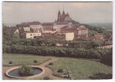 Brno Petrov Cathedral City View Czechoslovakia 1956 Postcard ORBIS