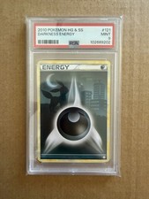 PSA 9 Darkness Energy Umbreon 121/123 HGSS HeartGold SoulSilver Pokemon Card
