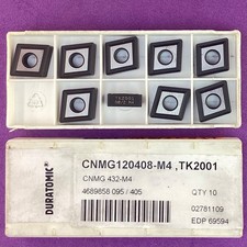 9pc SECO  CNMG 120408-M4  CNMG 432-M4 Carbide Inserts TK2001  Machinist
